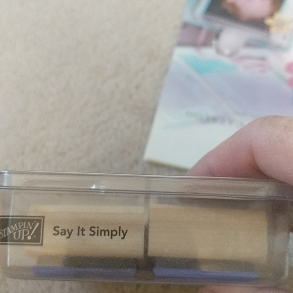 Stampin' Up Say it Simply - Picture 3 of 3